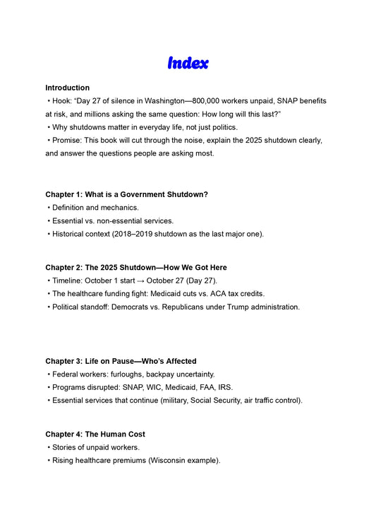 Day 27: Inside America’s Longest Shutdown