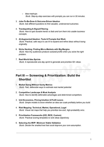 From Idea to Impact A Step-by-Step Blueprint to Validate, Launch, and Scale Profitable Businesses