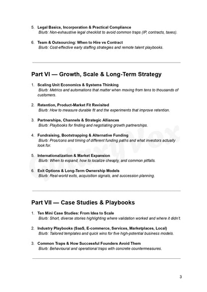 From Idea to Impact A Step-by-Step Blueprint to Validate, Launch, and Scale Profitable Businesses