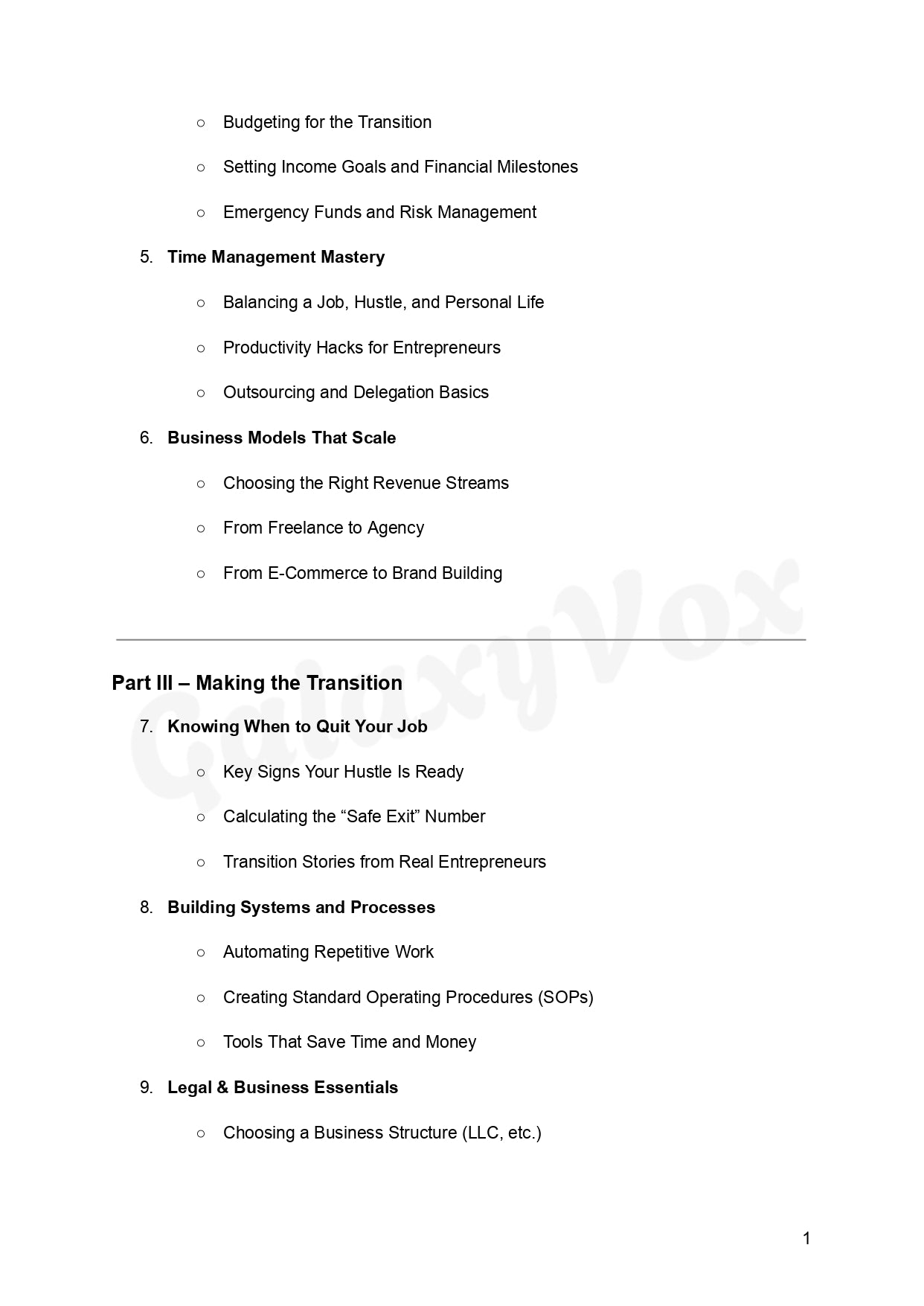 From Side Hustle to CEO