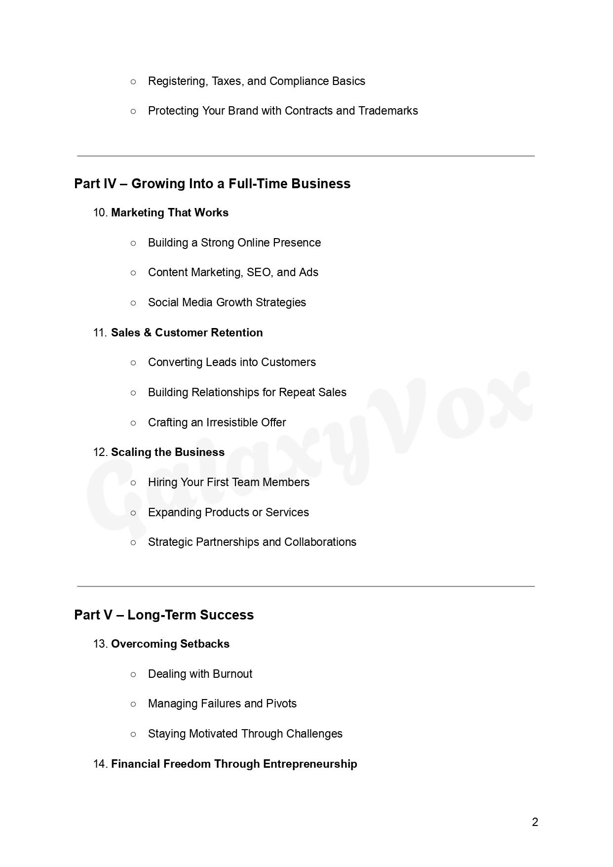 From Side Hustle to CEO