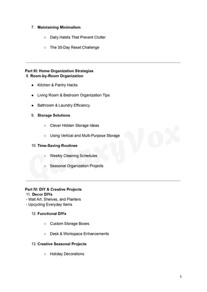 Transform Your Home Simple DIY & Organization Ideas for a Calm, Beautiful Space